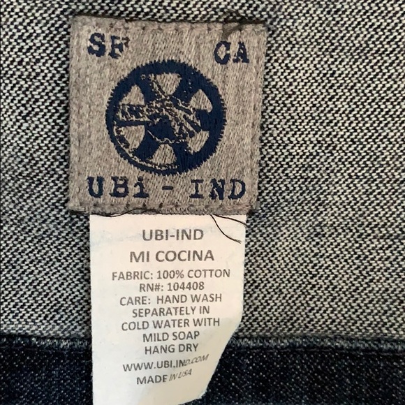 NWOT UBI-IND Mi Cocina Collection Denim Placemat - Picture 4 of 14